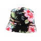 Bob streetwear noir Floral avec ZIP ANCIENNES COLLECTIONS divers