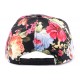 Snapback NY Noir à Fleurs Rouges ANCIENNES COLLECTIONS divers