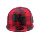 Snapback NY Carreaux Rouge et Noir ANCIENNES COLLECTIONS divers