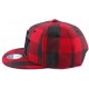 Snapback NY Carreaux Rouge et Noir ANCIENNES COLLECTIONS divers