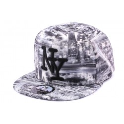 Snapback NY Grise Fashion Tower ANCIENNES COLLECTIONS divers