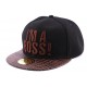 Snapback JBB Couture I'm a Boss Marron visière croco ANCIENNES COLLECTIONS divers