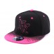 Casquette Snapback NY Noire et Rose enfant jusqu'à 7 Ans ANCIENNES COLLECTIONS divers