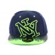 Snapback NY Bleue et Verte Tag ANCIENNES COLLECTIONS divers