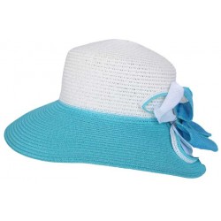 Capeline Sand Blanche et Turquoise ANCIENNES COLLECTIONS divers