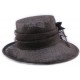 Chapeau mariage Myrel marron foncé en sisal ANCIENNES COLLECTIONS divers